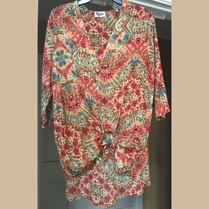 SMYMM  downtown tunic Santiago sandstone